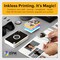 Kodak Printomatic+ Instant Print Digital Camera Starter Bundle + Carrying Case + Zink 20pk Sticky-Back Photo Paper - 10MP, Full-Color Photos, RGB LED Status Indicator